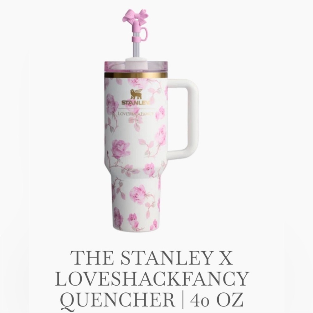 Stanley X LoveShackFancy Ribbon Rosa! READY TO SHIP!